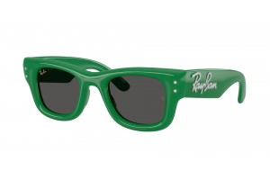 RAY-BAN RB4940B 685987 WAYFARER PUFFER (ASAP ROCKY) Green & Strass Dark Grey napszemüveg