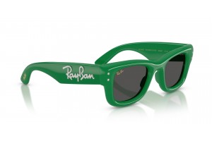 Ray-Ban Wayfarer Puffer Green & Strass Dark Grey