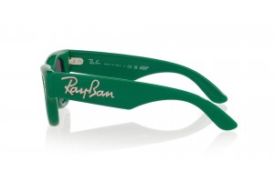 Ray-Ban Wayfarer Puffer Green & Strass Dark Grey