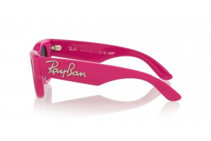 RAY-BAN RB4940B Wayfarer Puffer Pink Strass napszemüveg