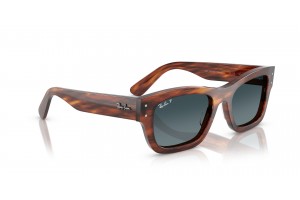 RAY-BAN RB7683S JOSEPH Striped Havana - Gradient kék