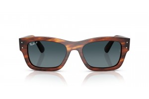 RAY-BAN RB7683S JOSEPH Striped Havana - Gradient kék