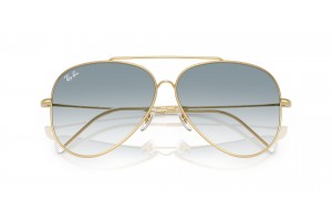 RAY-BAN RBR0101S Aviator Reverse Arista Gold/Blue