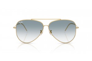 RAY-BAN RBR0101S Aviator Reverse Arista Gold/Blue