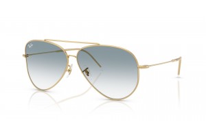 RAY-BAN RBR0101S Aviator Reverse Arista Gold/Blue