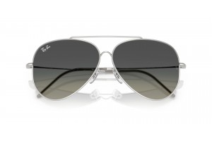 Ray-Ban RBR0101S Aviator Reverse - Silver Grey Gradient