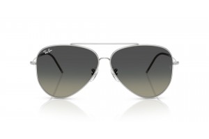 Ray-Ban RBR0101S Aviator Reverse - Silver Grey Gradient