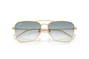 Ray-Ban RBR0102S CARAVAN Arista Gold - Gradient Blue