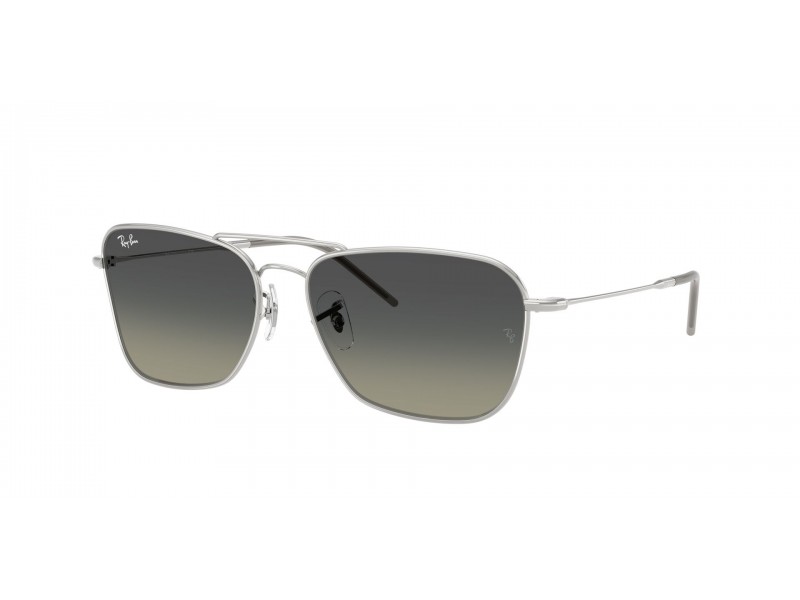 RAY-BAN RBR0102S CARAVAN Reverse Silver Grey napszemüveg