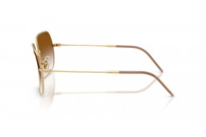 RAY-BAN RBR0104S Arista Gold Clear Gradient Brown napszemüveg