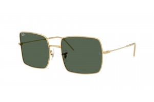 Ray-Ban RBR0104S SQUARE REVERSE Arista Gold Dark Green