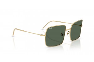 Ray-Ban RBR0104S SQUARE REVERSE Arista Gold Dark Green