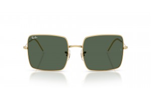 Ray-Ban RBR0104S SQUARE REVERSE Arista Gold Dark Green