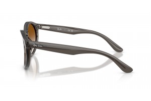 RAY-BAN RBR0505S 6707CB - sötétszürke keret, barna lencse