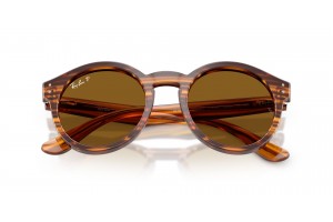 RAY-BAN RBR0505S Striped Havana Polarizált napszemüveg