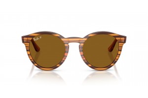 RAY-BAN RBR0505S Striped Havana Polarizált napszemüveg