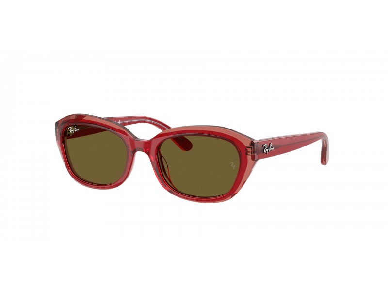 Ray-Ban RJ9081S gyermek napszemüveg - Top Red/Orange