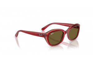 Ray-Ban RJ9081S gyermek napszemüveg - Top Red/Orange