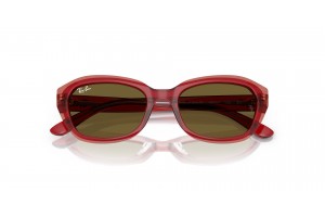 Ray-Ban RJ9081S gyermek napszemüveg - Top Red/Orange