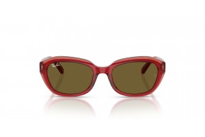 Ray-Ban RJ9081S gyermek napszemüveg - Top Red/Orange