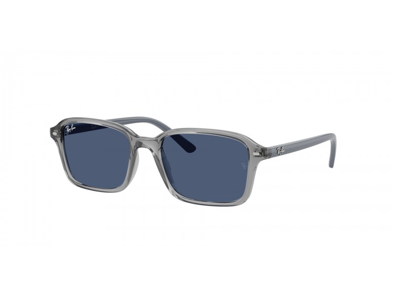 Ray-Ban RJ9131S gyerek napszemüveg, Transparent Grey/Dark Blue