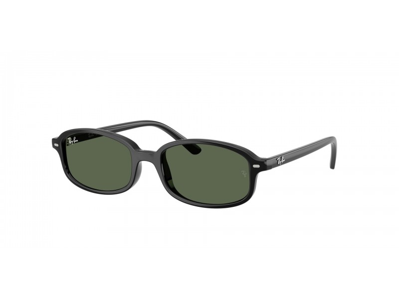 Ray-Ban RJ9132S gyerek napszemüveg – fekete/sötétzöld