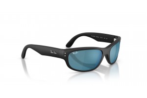 Ray-Ban RJ9189S 100S55 matt fekete kék tükrös