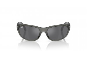 Ray-Ban RJ9189S 71956G Transparent Grey, Grey Mirror