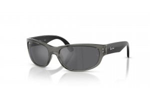 Ray-Ban RJ9189S 71956G Transparent Grey, Grey Mirror