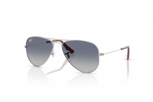 Ray-Ban RJ9506S Junior Aviator - szürke-kék