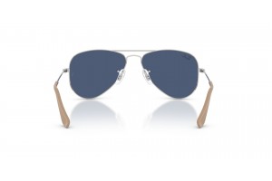 Ray-Ban RJ9506S Junior Aviator ezüst sötétkék napszemüveg