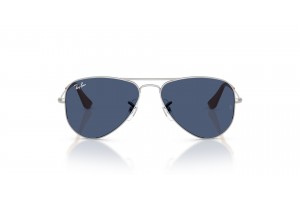 Ray-Ban RJ9506S Junior Aviator ezüst sötétkék napszemüveg