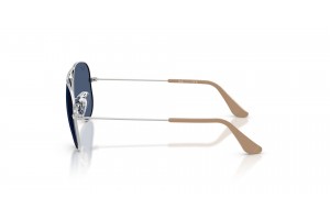 Ray-Ban RJ9506S Junior Aviator ezüst sötétkék napszemüveg