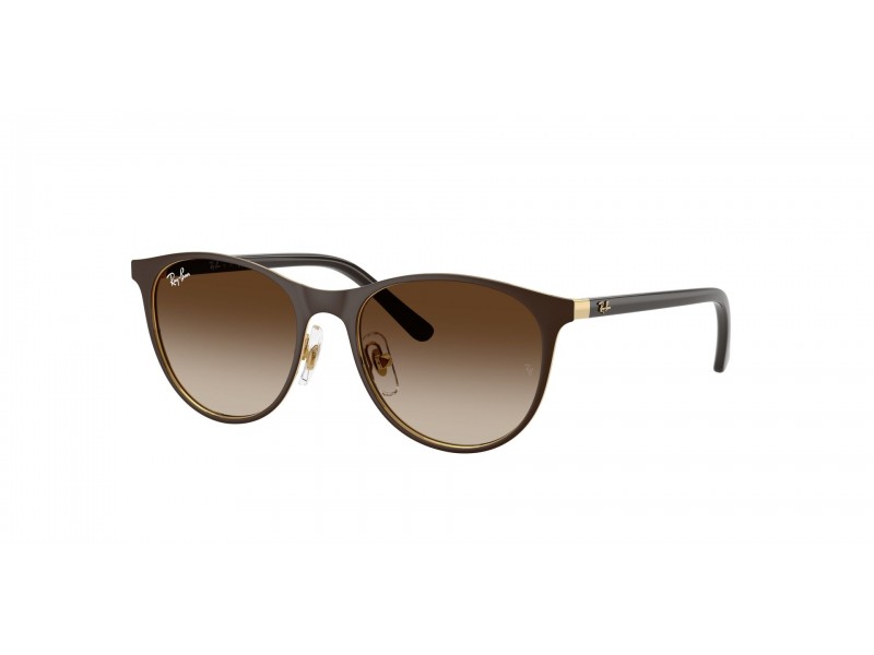 Ray-Ban RJ9552S Matte Brown napszemüveg