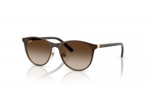 Ray-Ban RJ9552S Matte Brown napszemüveg
