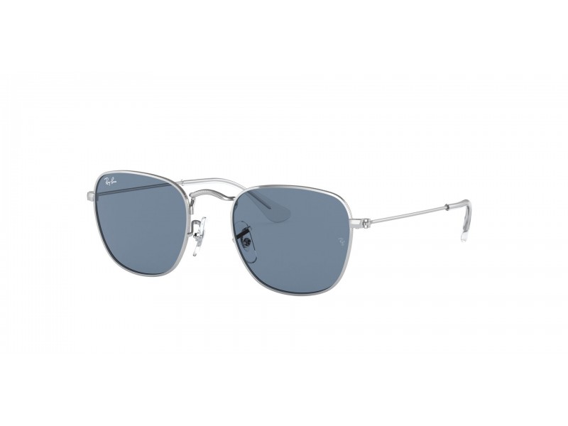 Ray-Ban RJ9557S Junior FRANK — ezüst keret, sötétkék lencse