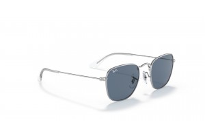 Ray-Ban RJ9557S Junior FRANK — ezüst keret, sötétkék lencse