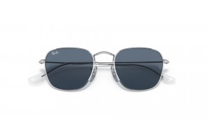 Ray-Ban RJ9557S Junior FRANK — ezüst keret, sötétkék lencse