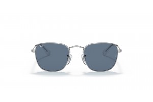 Ray-Ban RJ9557S Junior FRANK — ezüst keret, sötétkék lencse