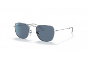 Ray-Ban RJ9557S Junior FRANK — ezüst keret, sötétkék lencse