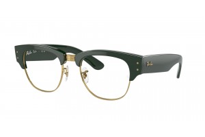 Ray-Ban RX0316V 8233 MEGA CLUBMASTER Green On Gold DEMO LENS szemüveg