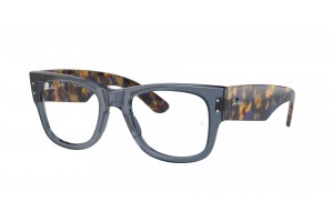 Ray-Ban RX0840V 8296 Mega Wayfarer - áttetsző sötétkék