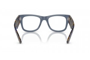 Ray-Ban RX0840V 8296 Mega Wayfarer - áttetsző sötétkék