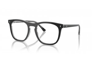 Ray-Ban RX2210V 8367 - sötétszürke/átlátszó DEMO