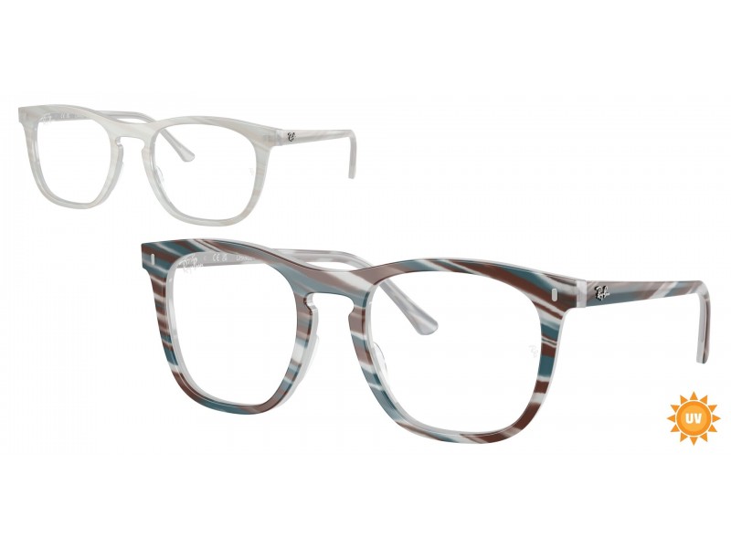 Ray-Ban RX2210V 8382 - kék DEMO szemüveg