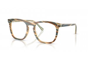 Ray-Ban RX2210V 8383 Photo Striped Brown szemüveg