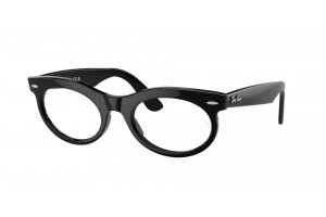 Ray-Ban RX2242V 2000 WAYFARER OVAL Black DEMO LENS szemüveg
