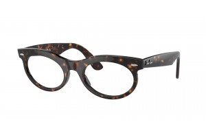 Ray-Ban RX2242V Wayfarer Oval Havana - demo lencse