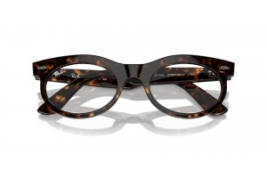 Ray-Ban RX2242V Wayfarer Oval Havana - demo lencse