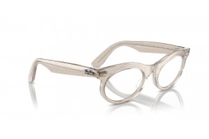 Ray-Ban RX2242V 8291 Wayfarer Oval - Photo Waves Grey